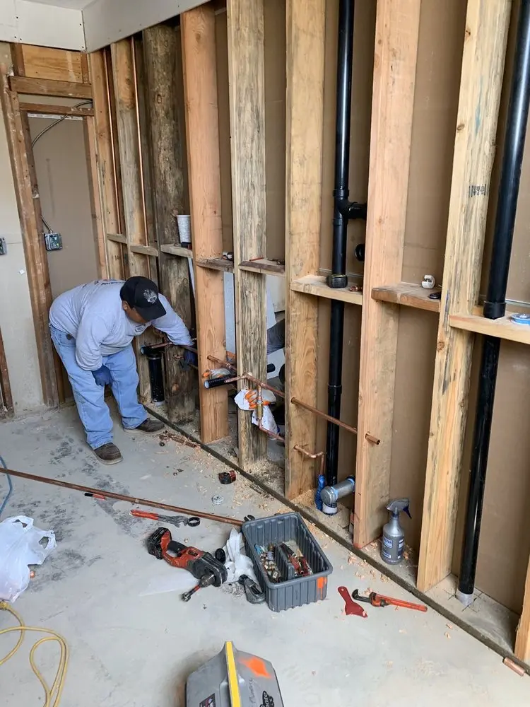 Commercial rough-in plumbing for Commercial Plumbing in Swampscott